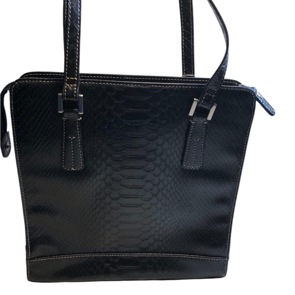 Liz Claiborne Faux Crocodile Skin Shoulder bag